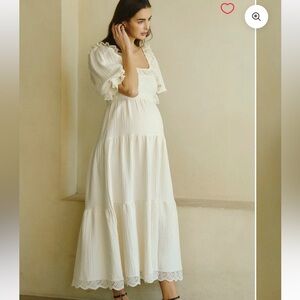 Nothing Fits But Boram Cream Dress